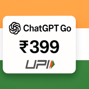 ChatGPT Go इंटरफेस सब्स्क्रिप्शन विकल्प दिखाते हुए