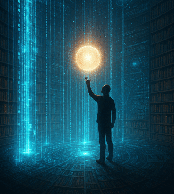 डिजिटल युग में Information क्या है? जानें कैसे हम डेटा से ज्ञान और सत्य को पहचानते हैं, और इसके पीछे छुपा दर्शन।